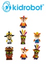 Kidrobot Crash Bandicoot Series Mini-Figures Display Tray
