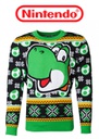 Nintendo - Super Mario Yoshi Knitted Christmas Unisex Jumper - L