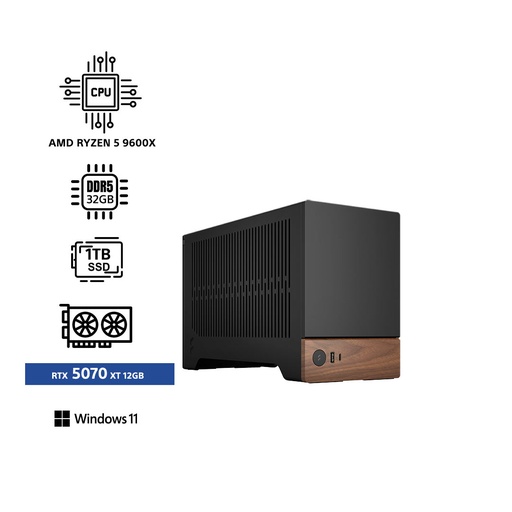 [698710] LEGEND LE3C RTX 5070 -AMD5 9600X/32GB DDR5/1TB SSD M.2/WIN 11Pre-Built Gaming PC