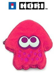 [676452] Hori Nintendo Switch Splatoon 2 Squid Plush Pouch (Neon Pink)