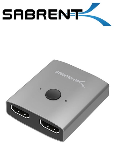 [676481] Sabrent 2-Port 4K HDMI Sharing Switch