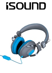 [676631] ISOUND HM-260 HEADPHONE - BLUE/GREY
