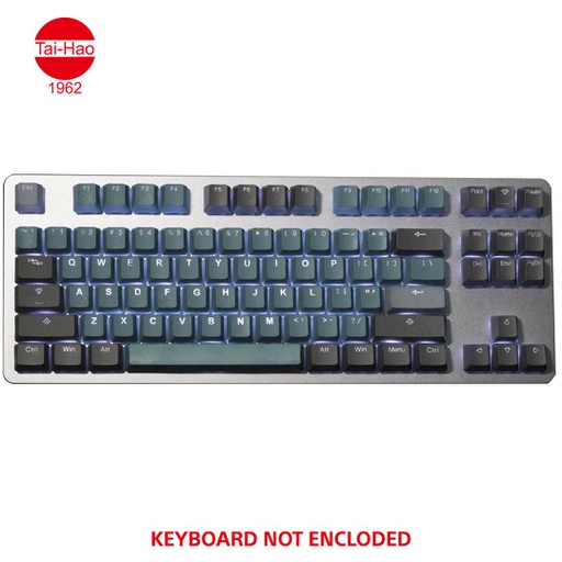 [676660] Tai-Hao 140-Keys PBT Double Shot Backlit-Keycap Set - Forest Deep Green