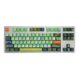 [676666] Tai-Hao 121-Keys ABS-Keyset Cubic - Avatar Orange / Brown Letter