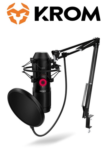 [676729] KROM KAPSULE HQ Streaming Microphone Kit