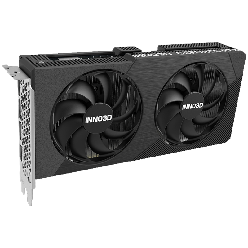 Nvidia INNO3D X2 OC GeForce RTX 5050 8GB GDDR6 Graphics Card - Black