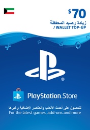 [676825] Sony ESD Wallet Top-up 70 USD KW