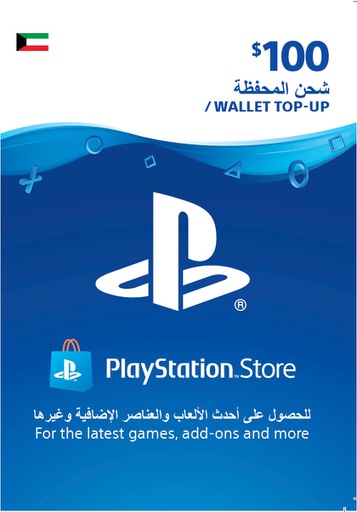 [676826] Sony ESD Wallet Top-up - 100 USD KUW