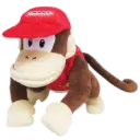 San Ei Mario Doll All Star Collection Diddy Kong Plush