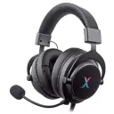 Foxxray Poseidon USB Wired Gaming Headset Black