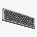 MelGeek Real67 Calcium Grey Gaming Keyboard
