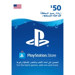 [677213] PlayStation Store: 50$ USA Account [Digital Code]