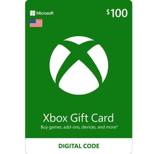[677234] Xbox Live: 100$ - USA Account [Digital Code]