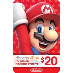 [677241] Nintendo eShop: 20$ - USA Account [Digital Code]