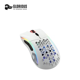 [678395] Glorious Model D- Wireless RGB Gaming Mouse - Matte White