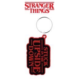 [678851] Pyramid - Stranger Things Stuck in The Upside Down Rubber Keyring